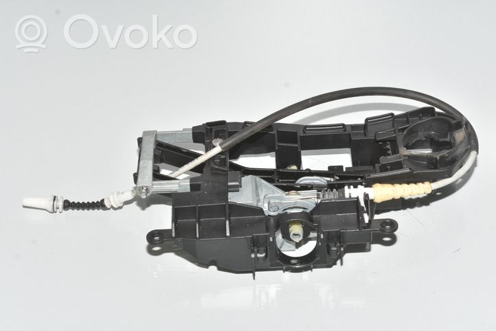 BMW 5 F10 F11 Support extérieur, poignée de porte arrière 