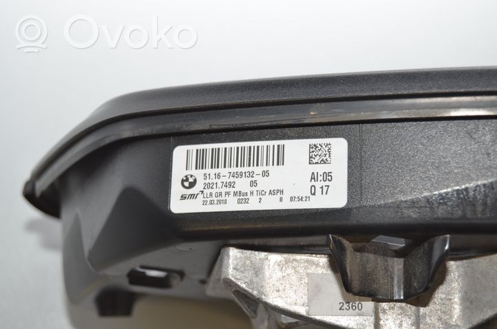 BMW 5 F10 F11 Elektryczne lusterko boczne drzwi przednich 7459132