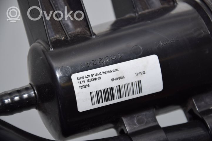 BMW 7 G11 G12 Tubo di riempimento del liquido AdBlue 7358308