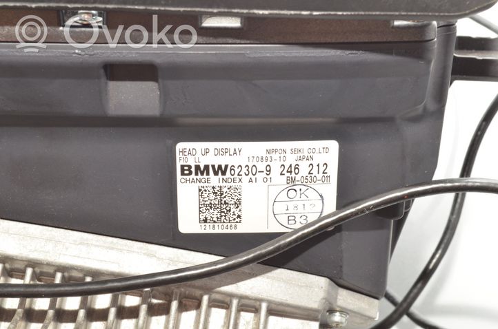 BMW 5 F10 F11 Écran d'affichage supérieur 