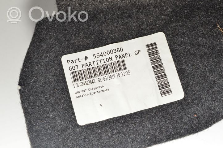 BMW X7 G07 Osłona termiczna komory silnika 7943927
