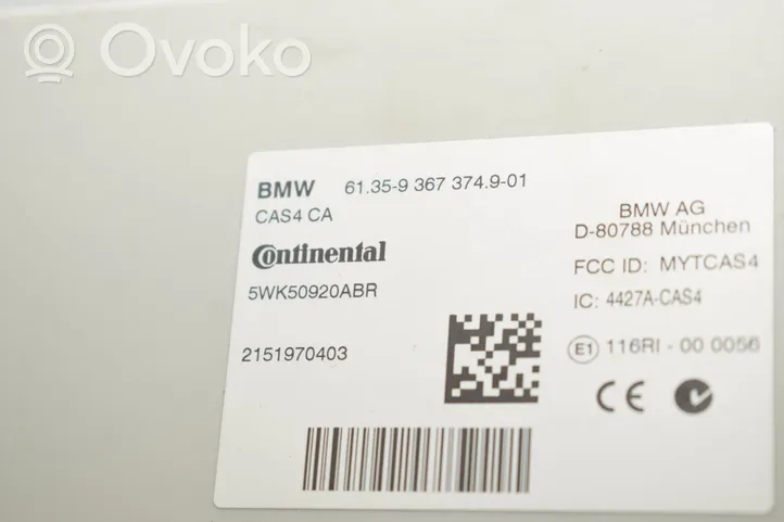 BMW 5 F10 F11 Moottorinohjausyksikön sarja ja lukkosarja 