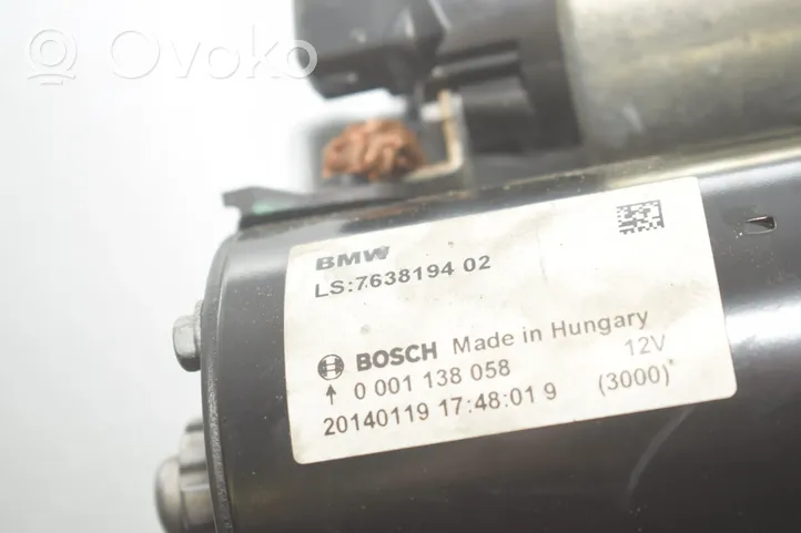 BMW X1 E84 Starter motor 