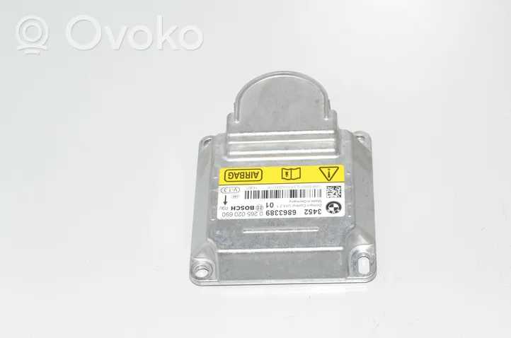 BMW 2 F22 F23 Oro pagalvių valdymo blokas 6863389