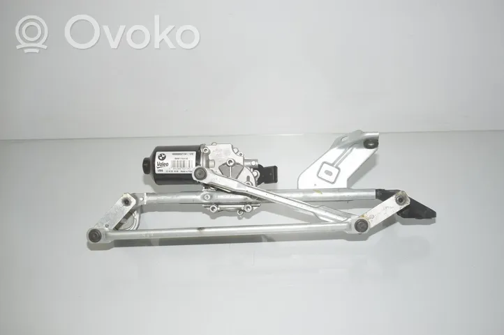 BMW 2 F46 Mechanizm i silniczek wycieraczek szyby przedniej / czołowej 7301043