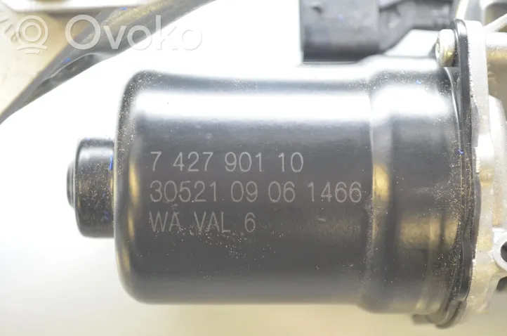 BMW 3 G20 G21 Etupyyhkimen vivusto ja moottori 7427901