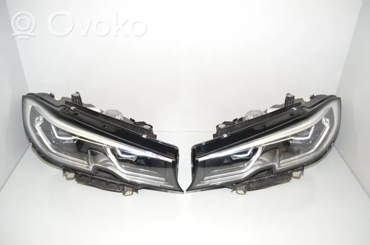 BMW 3 G20 G21 Lampy przednie / Komplet 8496163