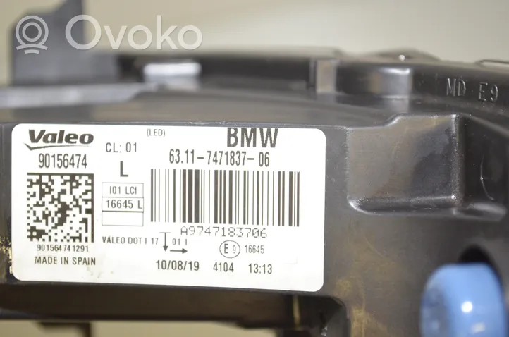 BMW i3 Światło przeciwmgłowe przednie 7471837