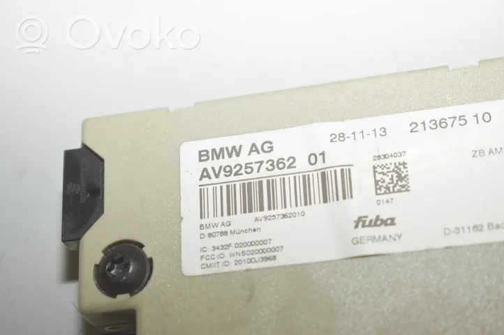 BMW 6 F06 Gran coupe Amplificateur d'antenne 9257362