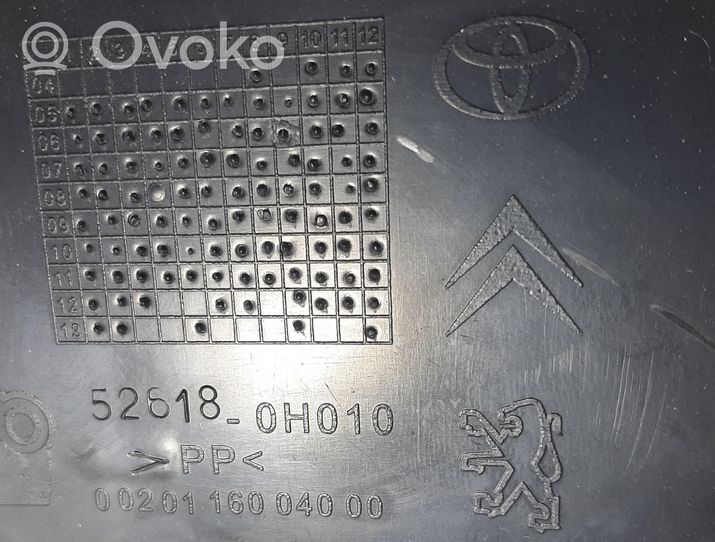 Toyota Aygo AB10 Osłona pod zderzak przedni / Absorber 526180H010