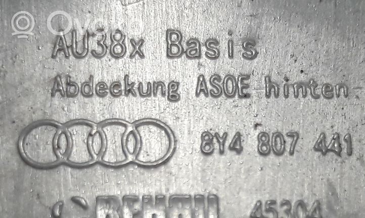 Audi A3 8Y Takapuskurin hinaussilmukan suojakansi 8Y4807441