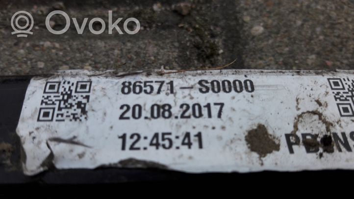 Hyundai i30 Poprzeczka zderzaka przedniego 86571S0000