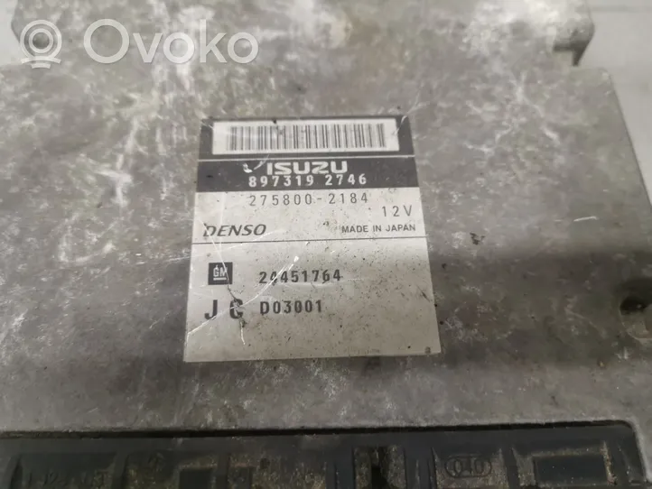 Opel Vectra C Variklio valdymo blokas 8973192746