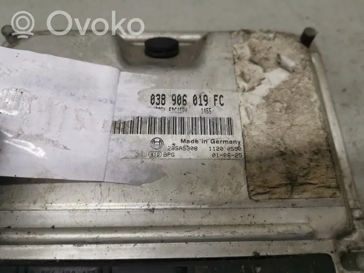 Volkswagen Sharan Engine control unit/module 038906019FC