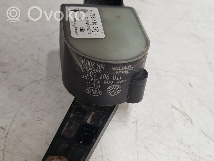 Volkswagen Touareg I Yaw turn rate sensor 7L6616571