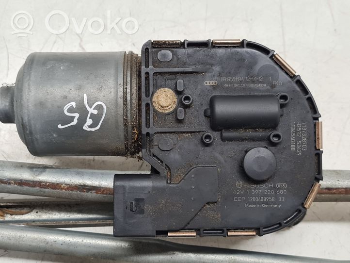 Audi Q5 SQ5 Mechanizm i silniczek wycieraczek szyby przedniej / czołowej 8R1955023D