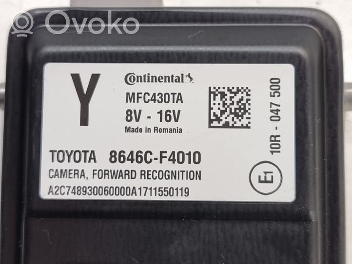 Toyota C-HR Kamera szyby przedniej / czołowej 8646CF4010