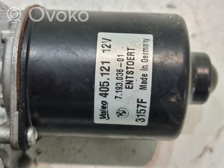 BMW 1 E81 E87 Mechanizm i silniczek wycieraczek szyby przedniej / czołowej 719303601