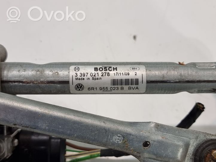 Volkswagen Polo V 6R Front wiper linkage 6R1955023B