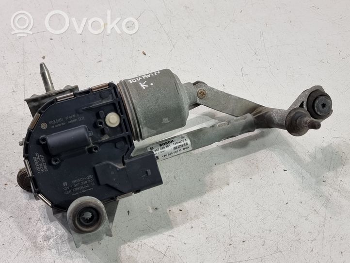 Volkswagen Touran I Mechanizm i silniczek wycieraczek szyby przedniej / czołowej 1T0955119D