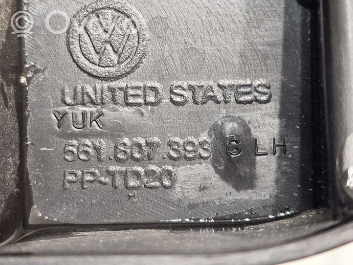 Volkswagen PASSAT B7 USA Uchwyt / Mocowanie zderzaka tylnego 561807393