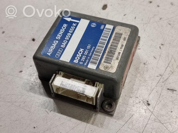 Audi A8 S8 D2 4D Module de contrôle airbag 8A0959655K