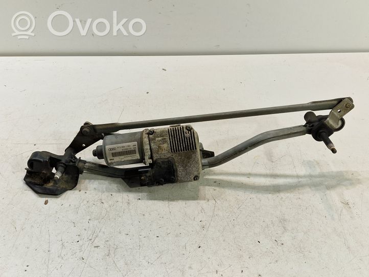 Audi A5 8T 8F Tringlerie et moteur d'essuie-glace avant 8T2955023E