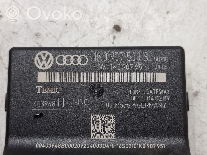 Audi A3 S3 8P Module de passerelle 1K0907530S