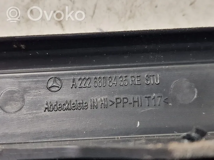 Mercedes-Benz S W222 Galinio slenksčio apdaila (vidinė) A2226808435