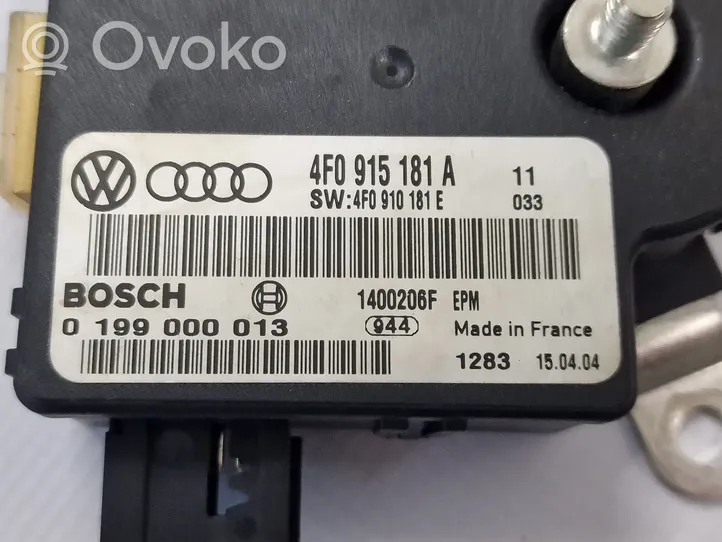 Audi A6 S6 C6 4F Unité de contrôle à bord d'alimentation 4F0915181A