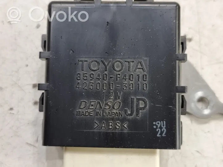 Toyota C-HR Moduł / Przekaźnik wycieraczek 85940F4010