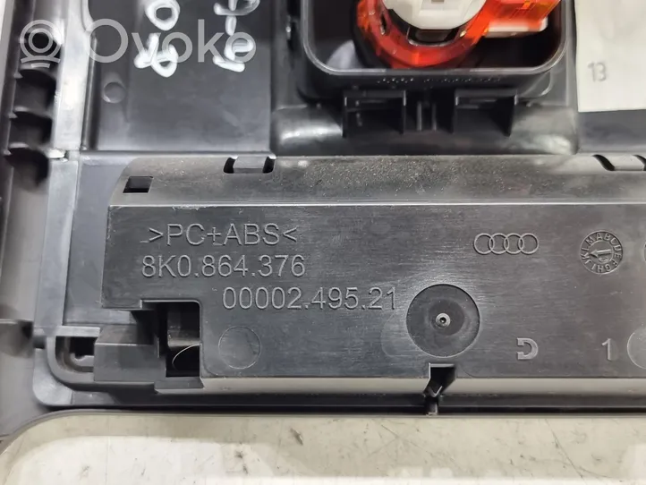 Audi A4 S4 B8 8K Kita centrinė konsolės (tunelio) detalė 8K0864376