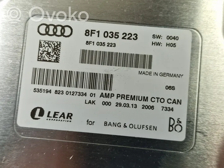 Audi A5 8T 8F Amplificatore 8F1035223