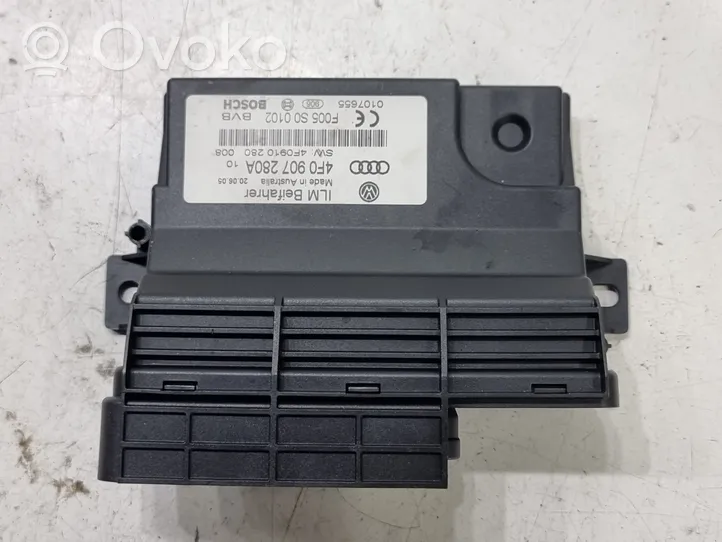 Audi A6 S6 C6 4F Module de commande de frein à main 4F0907280A