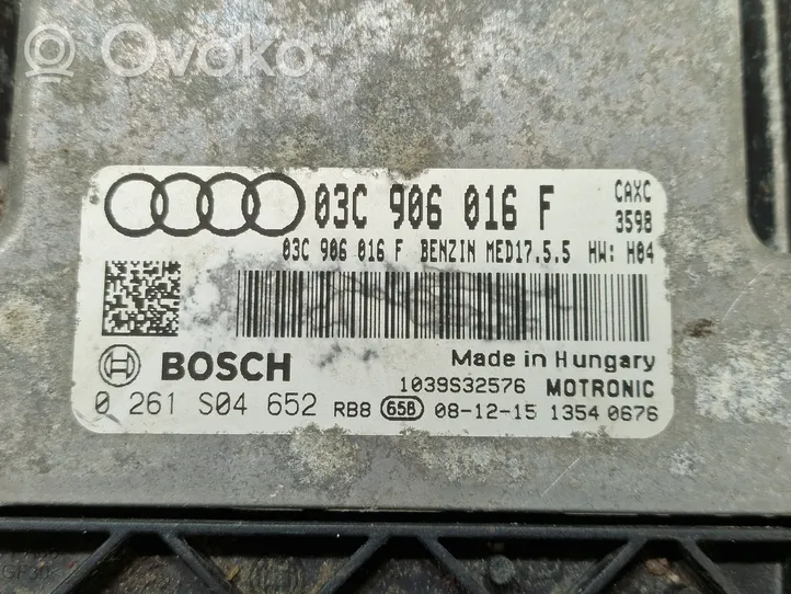 Audi A3 S3 8P Variklio valdymo blokas 03C906016F