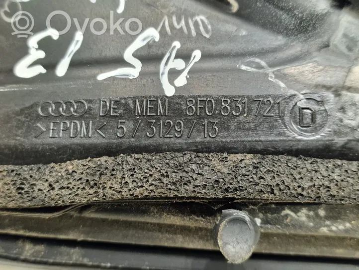 Audi A5 8T 8F Priekinė sandarinimo guma ant kėbulo 8F0831721D