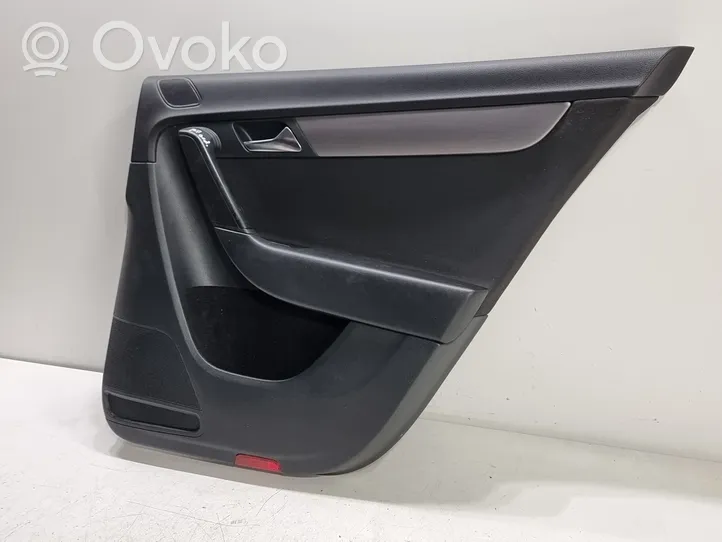 Volkswagen PASSAT B7 Rear door card panel trim 3AE867212