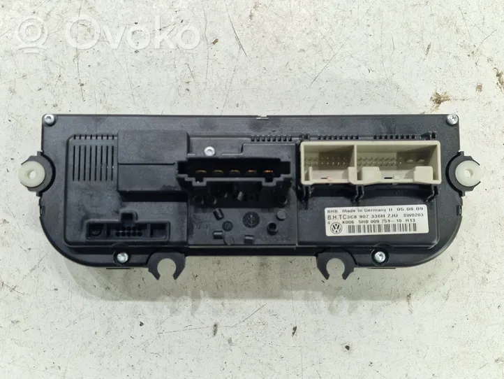 Volkswagen Golf VI Climate control unit 3C8907336H