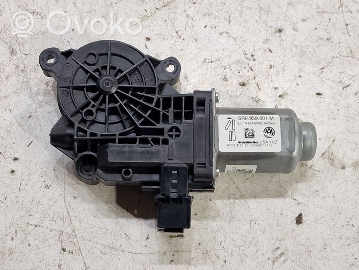 Volkswagen Jetta VI Moteur de lève-vitre de porte avant 6R0959801M