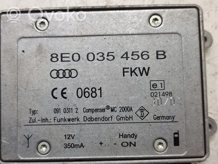 Audi A6 S6 C5 4B Module unité de contrôle d'antenne 8E0035456B