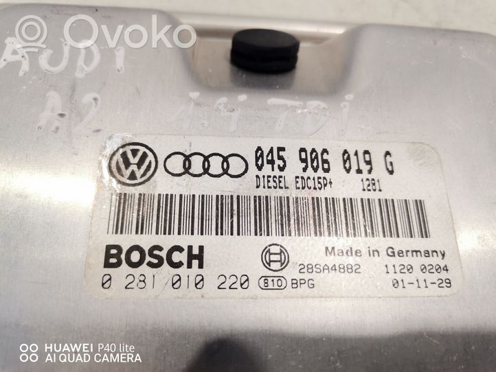 Audi A2 Sterownik / Moduł ECU 045906019G