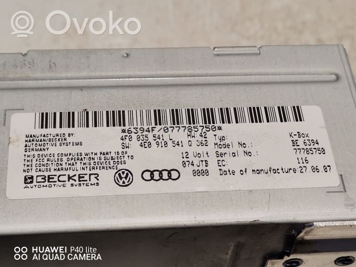 Audi A6 Allroad C5 Centralina/modulo navigatore GPS 4F035541L