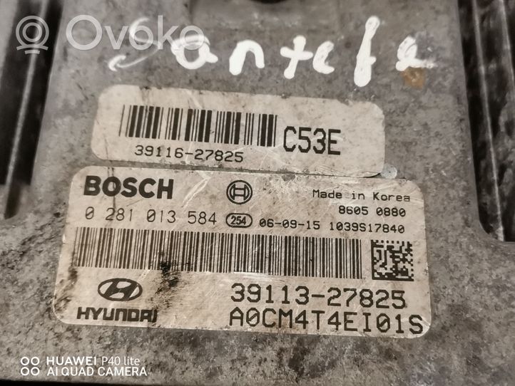 Hyundai Santa Fe Sterownik / Moduł ECU 3911627825