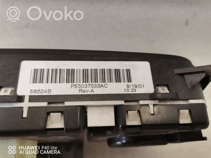 Jeep Cherokee Gaisa kondicioniera / klimata kontroles / salona apsildes vadības bloks (salonā) P55037533AC