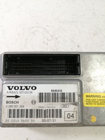 Volvo XC90 Gaisa spilvenu vadības bloks 0285001254