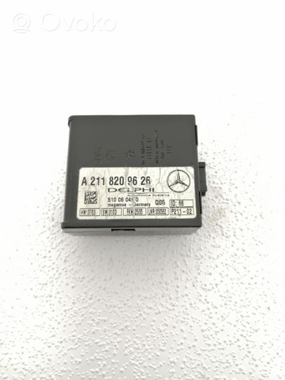 Mercedes-Benz E W210 Unidad de control/módulo de alarma A2118209626