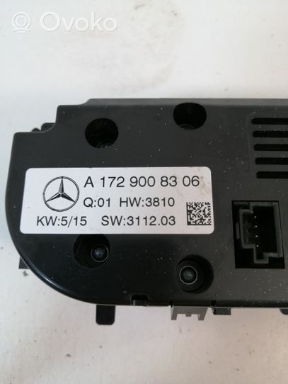 Mercedes-Benz SLK R172 Ilmastoinnin ohjainlaite A1729008306