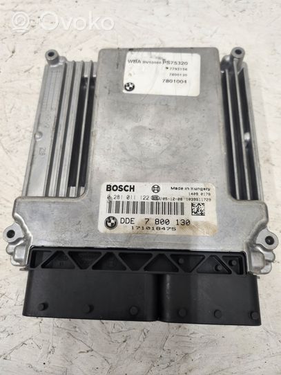 BMW 3 E46 Sterownik / Moduł ECU 0281011122