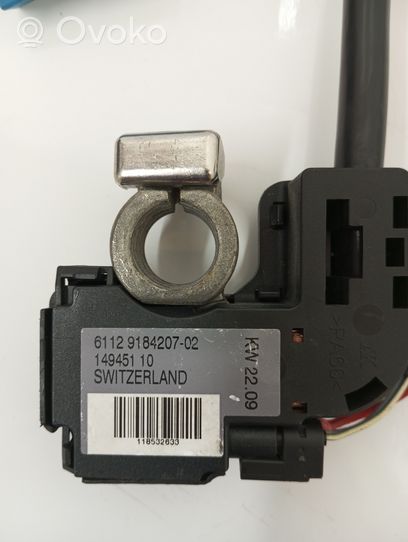 BMW X5 E70 Câble négatif masse batterie 9184207