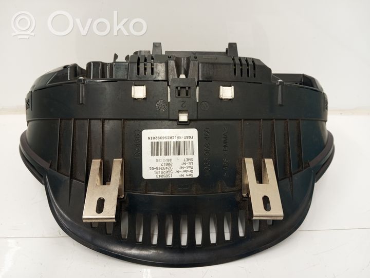 BMW 5 F10 F11 Tachimetro (quadro strumenti) 9249345